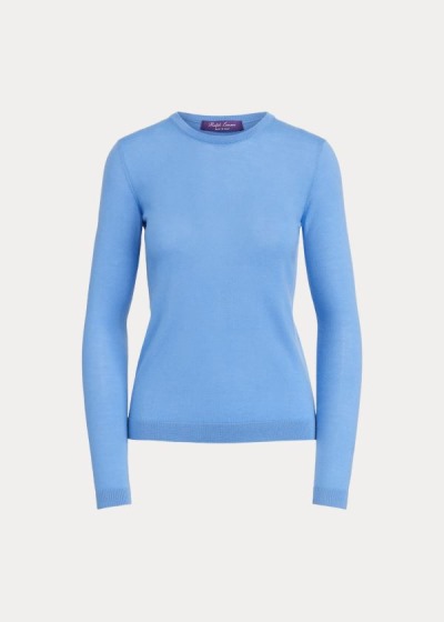 Women's Ralph Lauren Cashmere Crewneck Sweater | 251078FCY